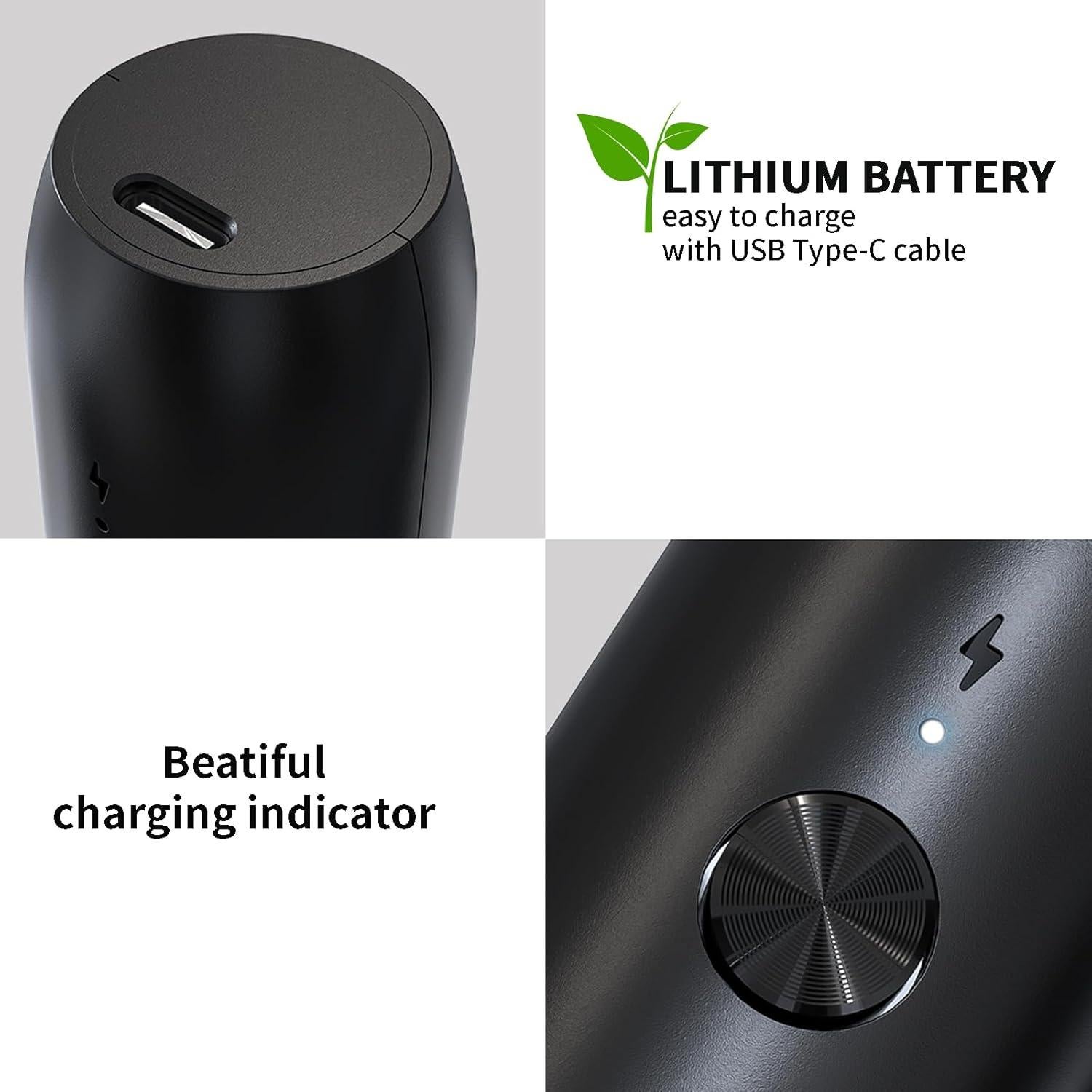 Espumador de Leche Eléctrico NAIXI NX004-B Recargable 500mAh