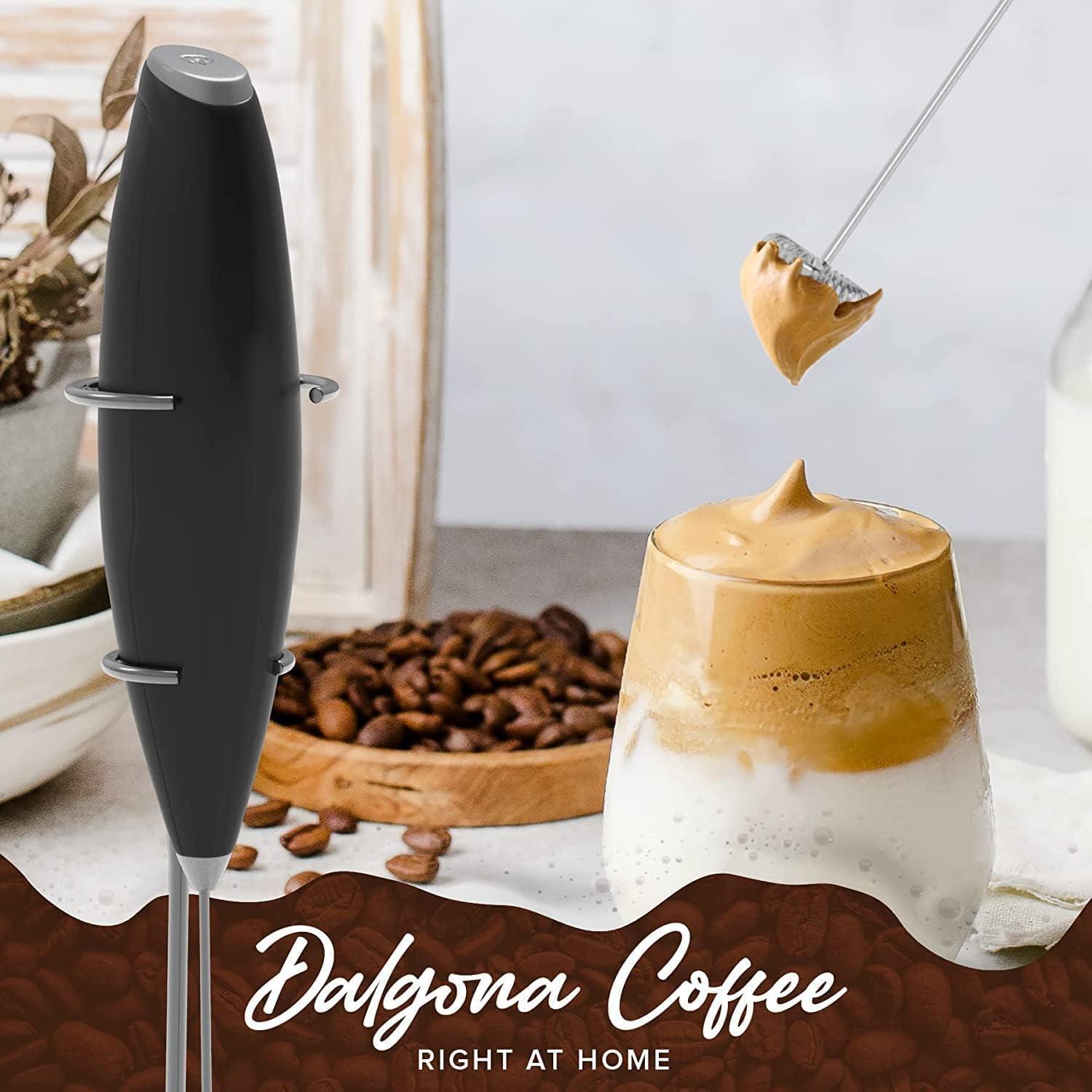 Batidor de Leche Portátil Nikah's Housepie Acero Inoxidable