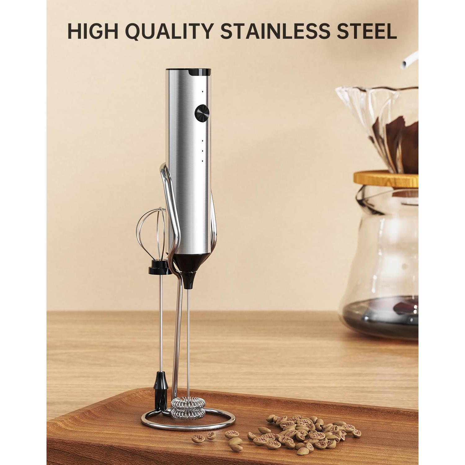 Espumador de Leche CIRCLE JOY Recargable 3 Velocidades 340g