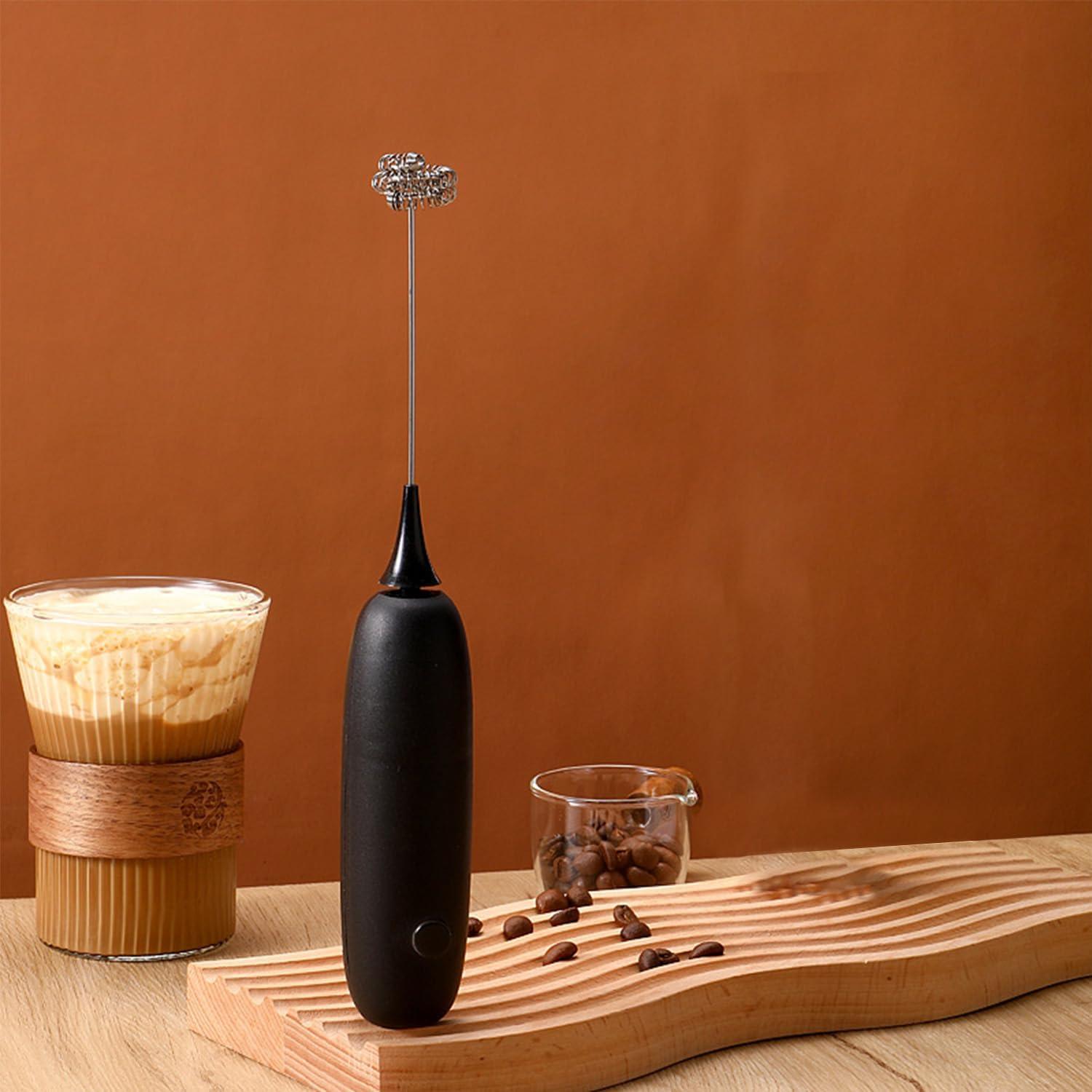 Espumador de Leche Joeyuu de Mano Acero Inoxidable - Juego de 2