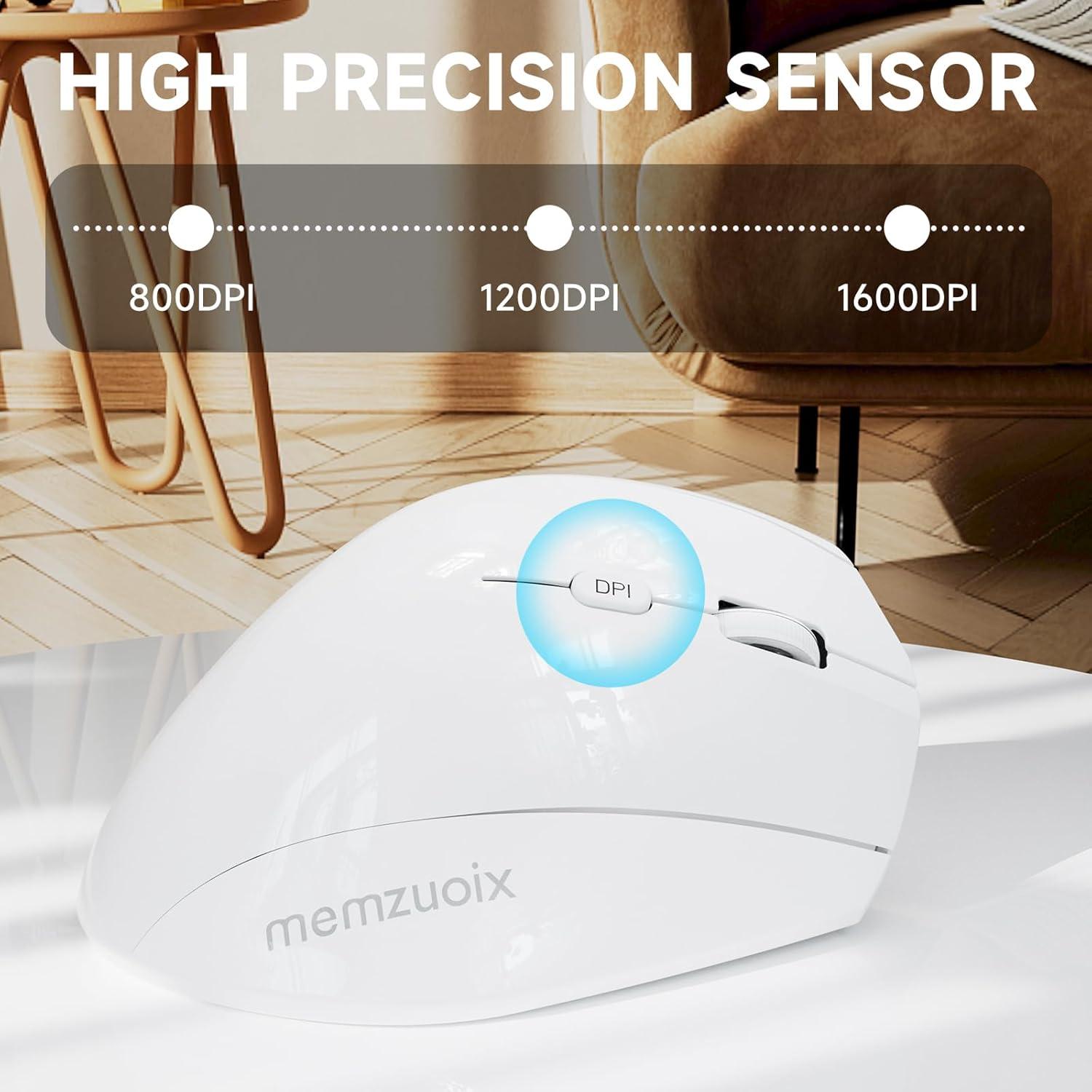 Ratón Ergonómico Inalámbrico Memzuoix WM-791 3 DPI Ajustables