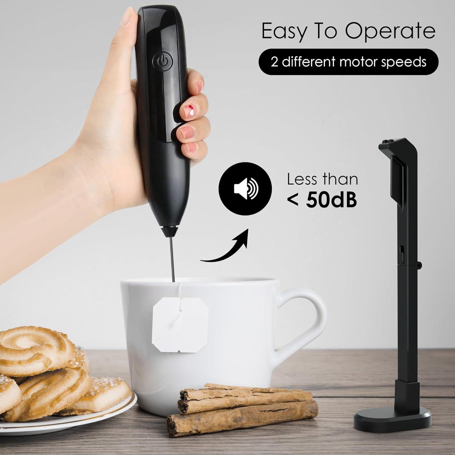 Espumador de Leche Eléctrico GOCHA FrothMaster X2 - USB-C