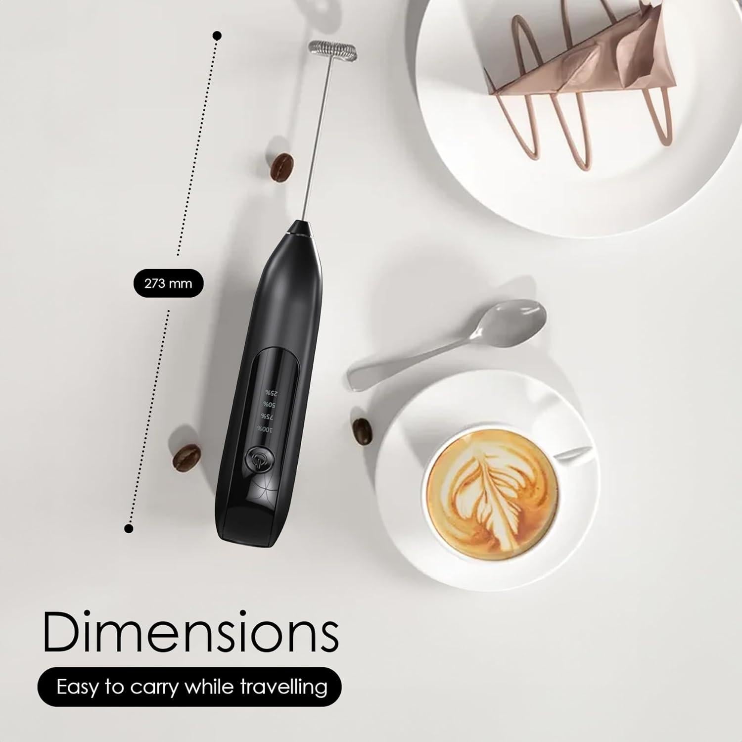 Espumador de Leche Eléctrico GOCHA FrothMaster X2 - USB-C