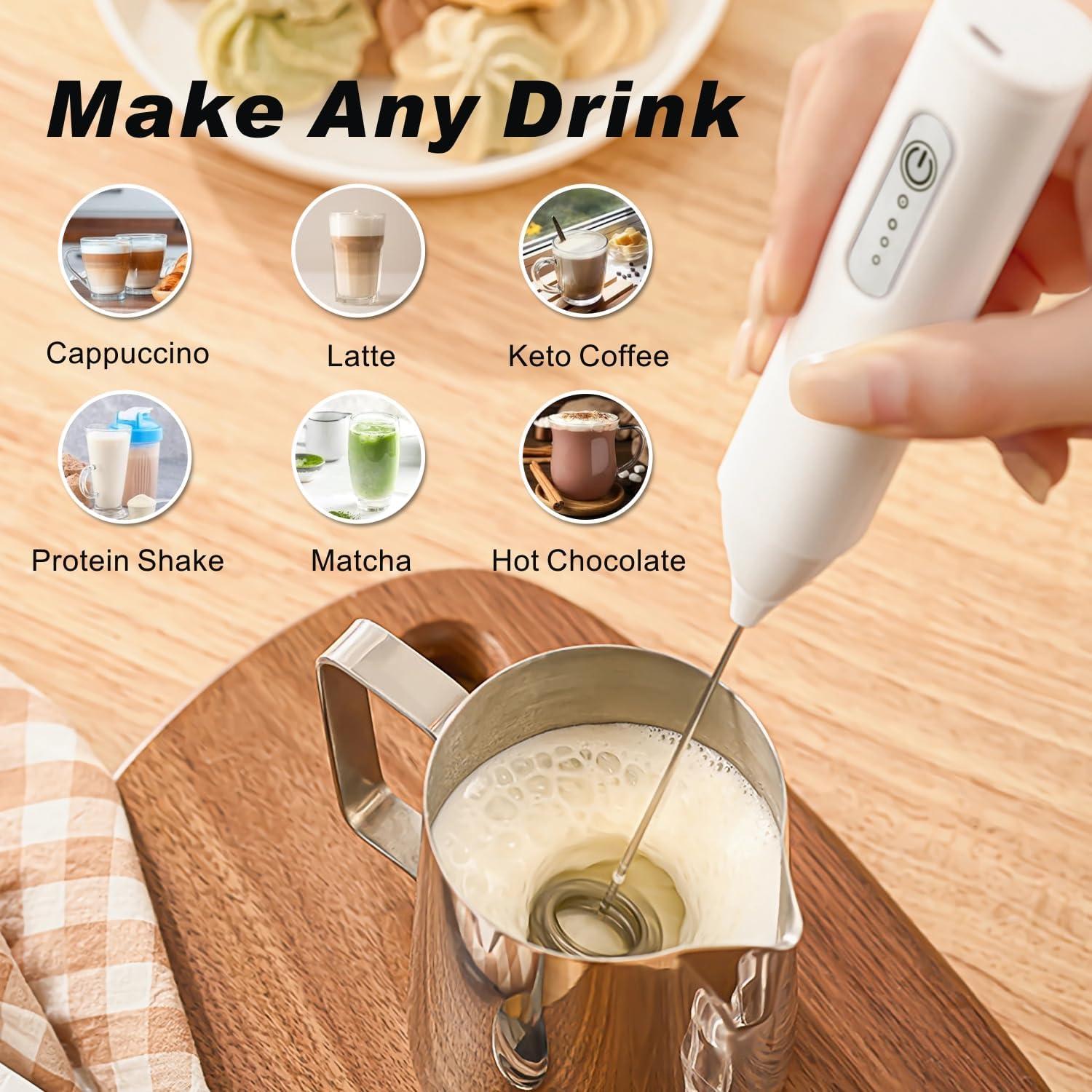 Espumador de Leche Recargable USB-C SF SUNFUNY KD-306