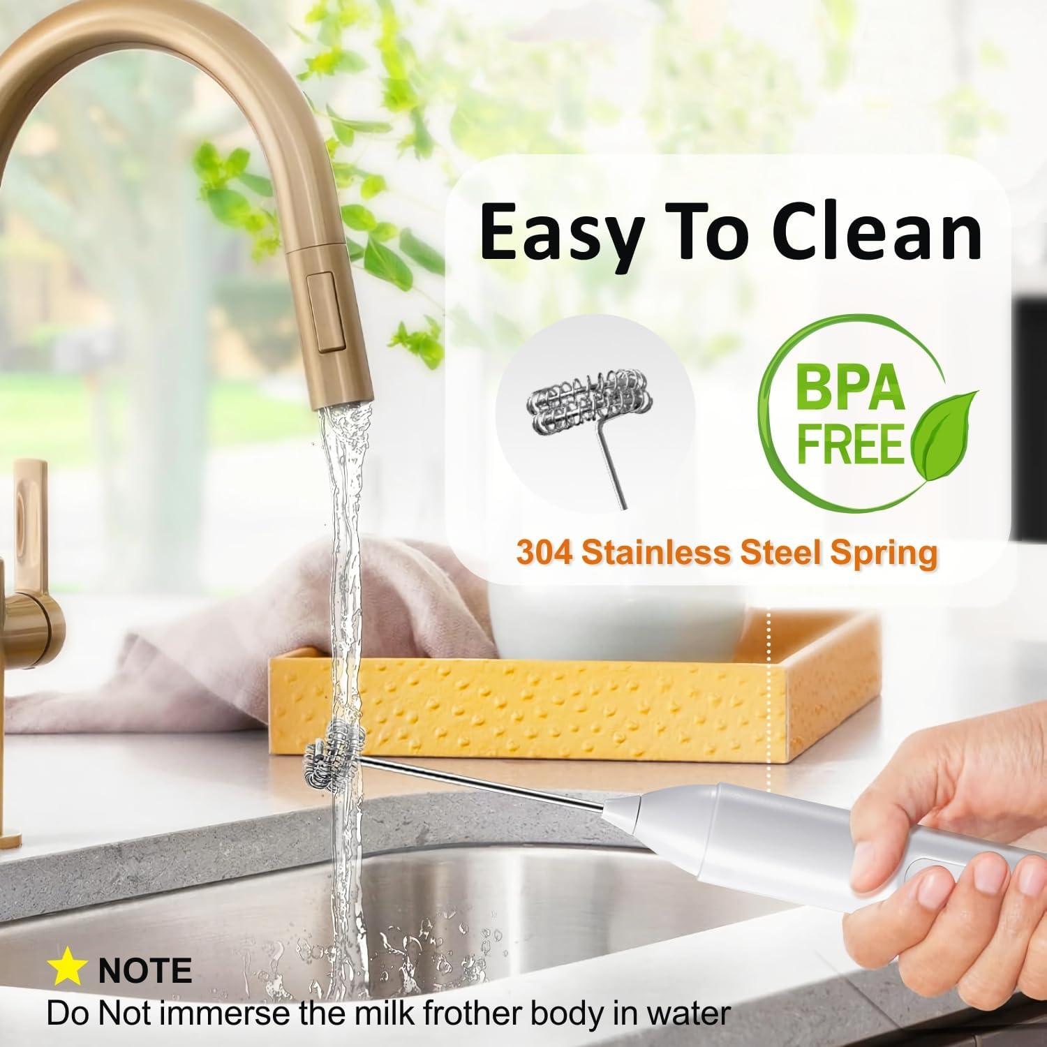 Espumador de Leche Recargable USB-C SF SUNFUNY KD-306