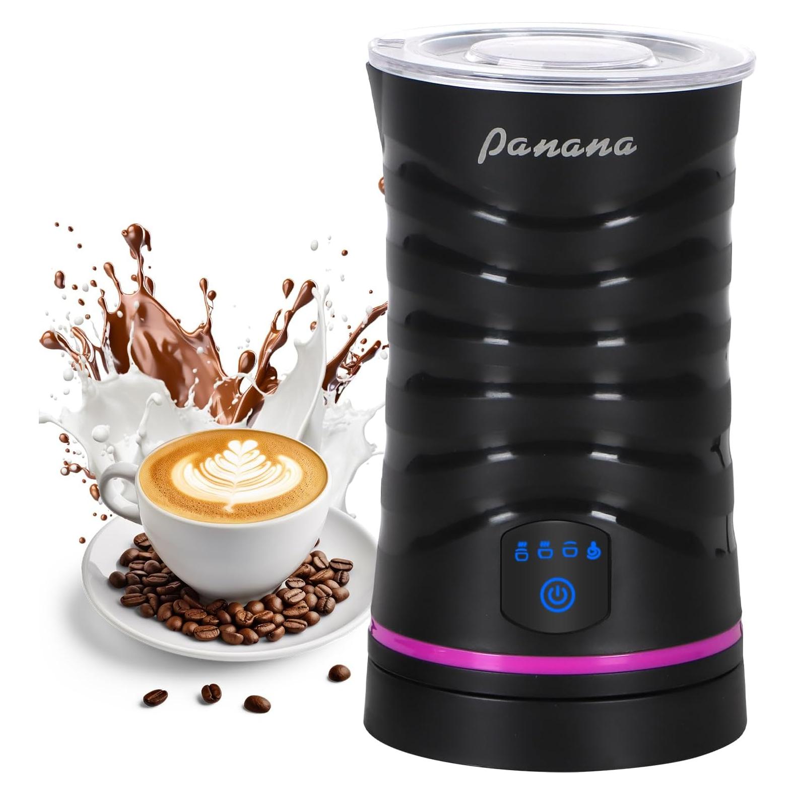 Espumador de Leche Eléctrico Panana 430ml 4-en-1 Automático