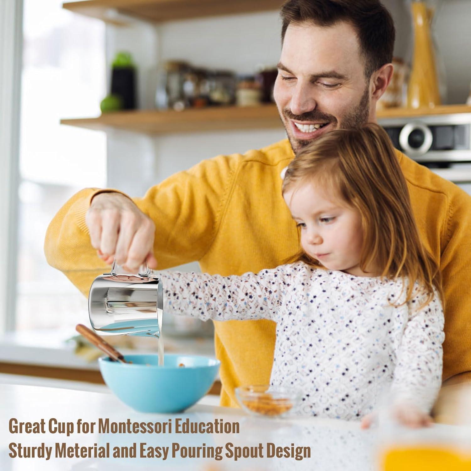 Jarra Espumadora de Leche HULISEN 200ml Acero Inoxidable