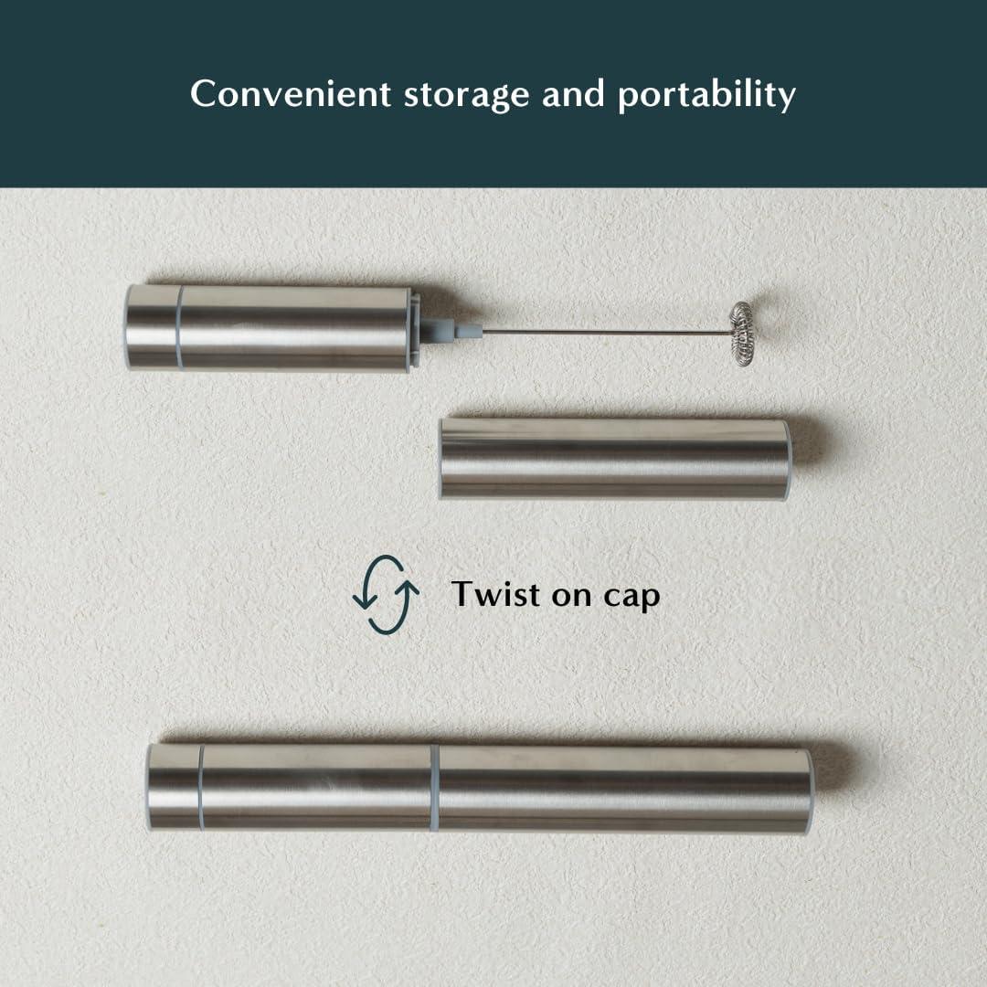 Conjunto de Inicio de Matcha Naoki - Batidor Eléctrico y Cuchara