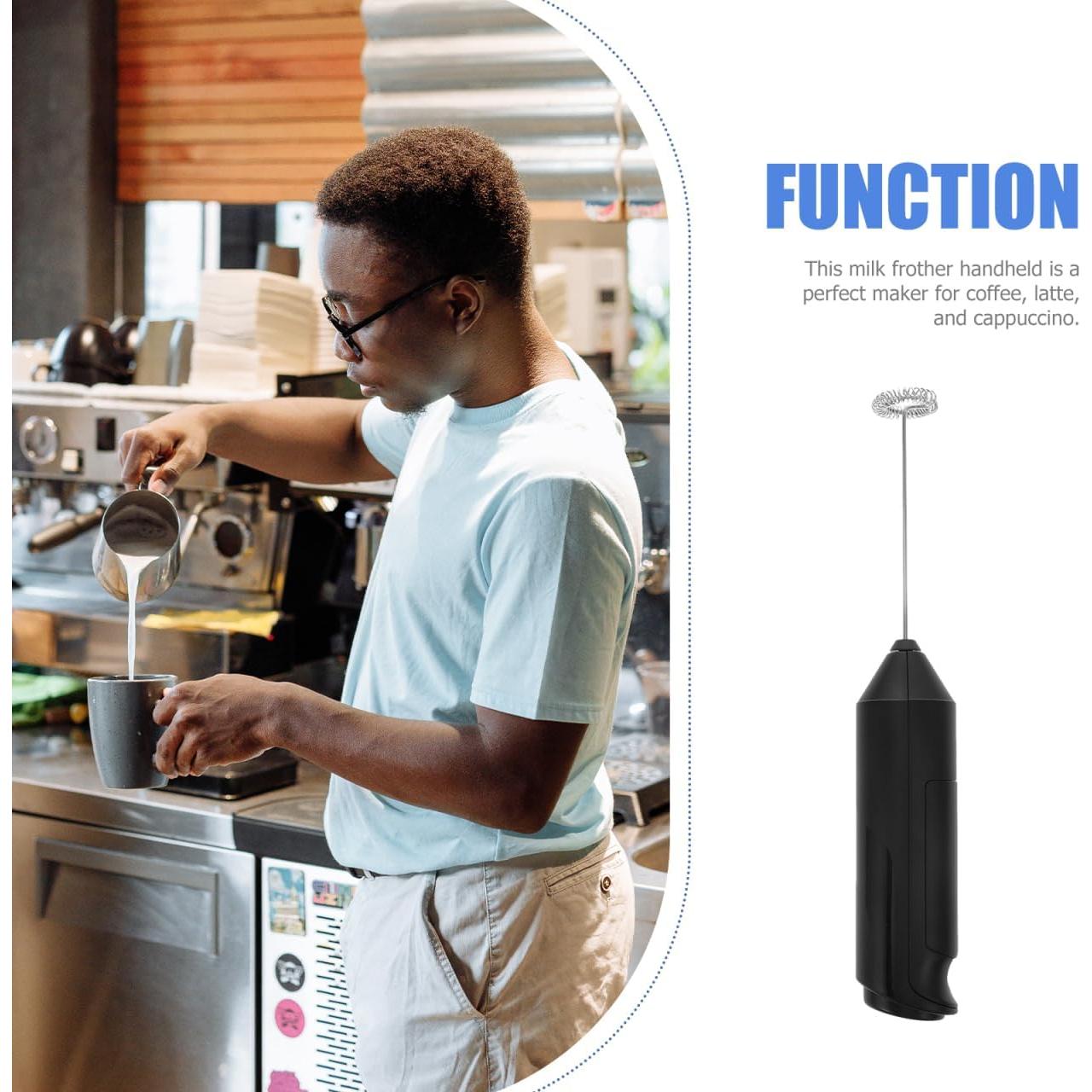 Batidor Eléctrico de Leche Hemoton Samba, Mezclador Portátil