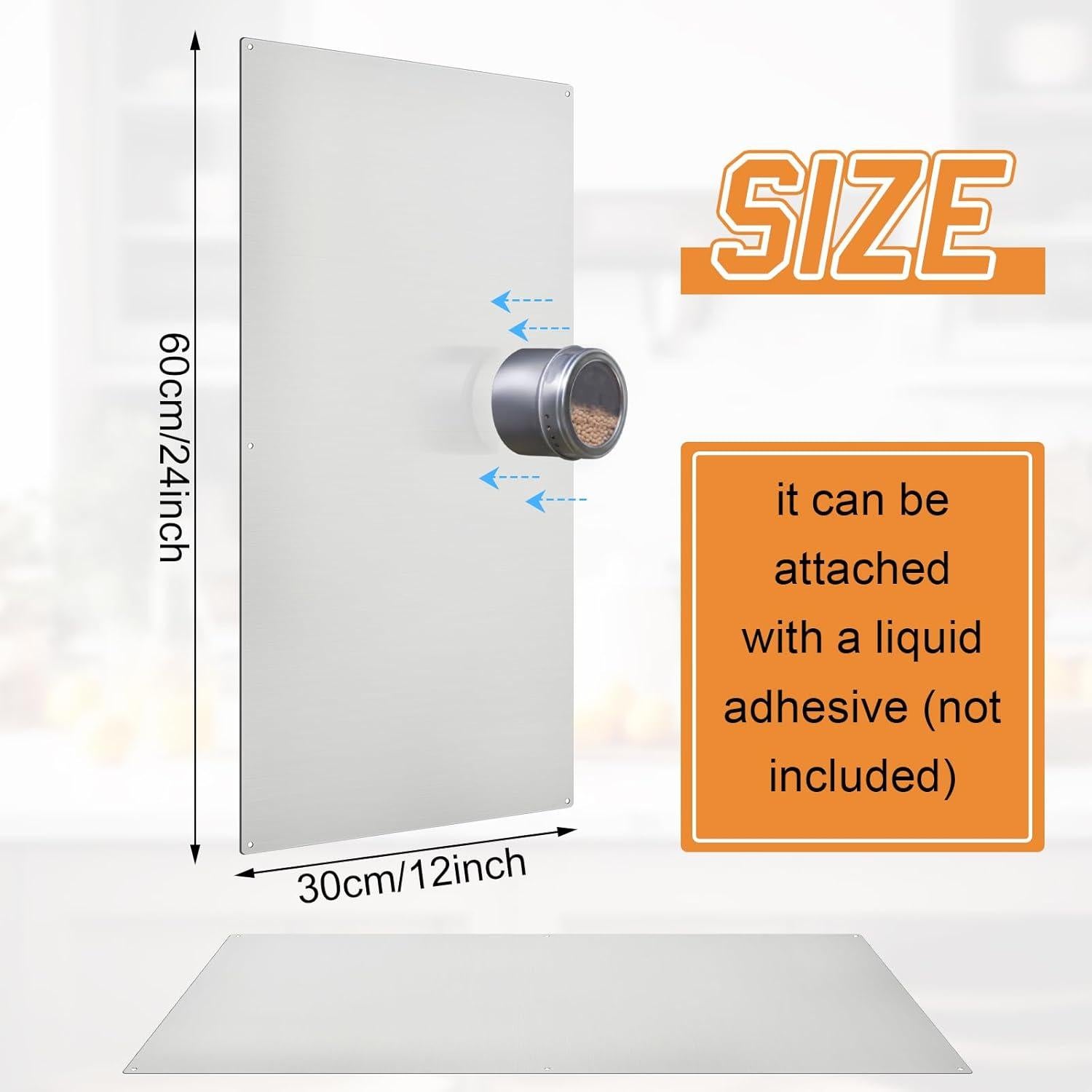 Estante Magnético para Especias Otoolling 60x30 cm Acero Inoxidable