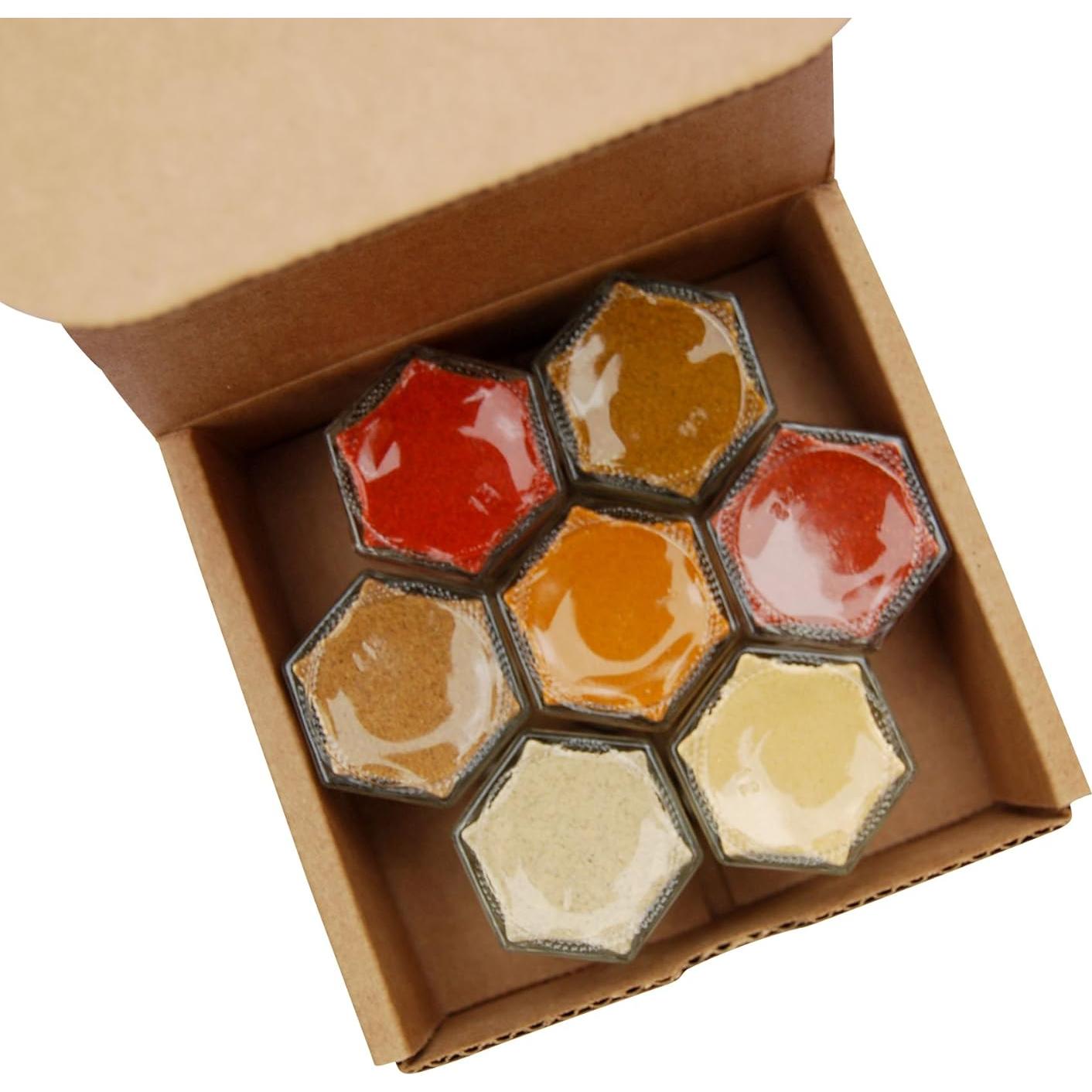 Set de Especias Orgánicas Mexicanas Gneiss Spice - 7 Tarros