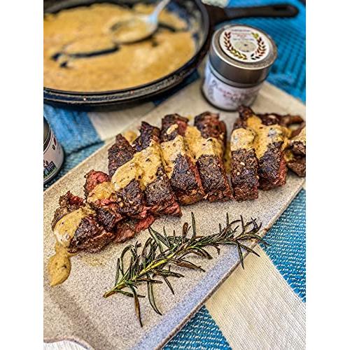 Set de Condimentos Gourmet Gustus Vitae | 4 Especias Naturales | Latas Magnéticas