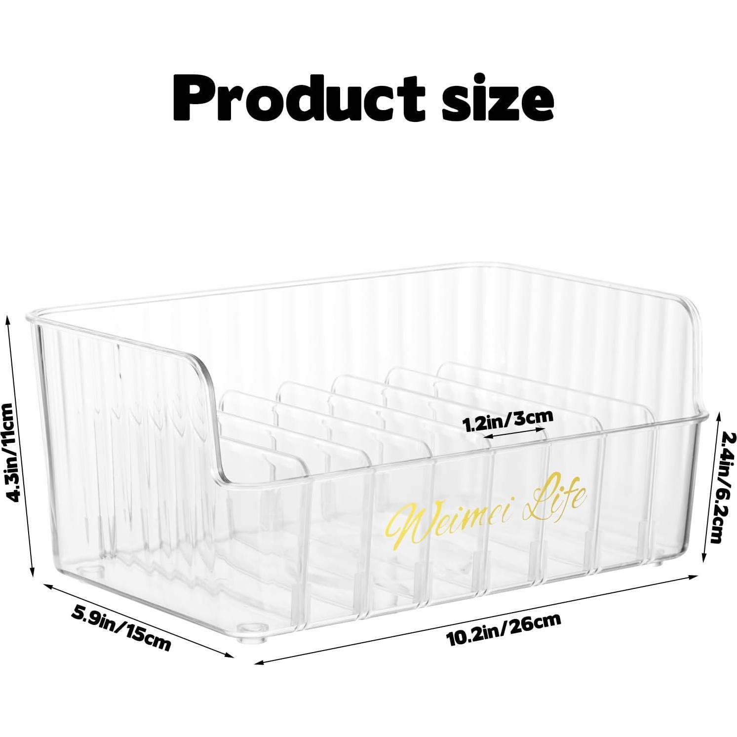 Organizador de Especias Rainmae Transparente con 7 Divisores