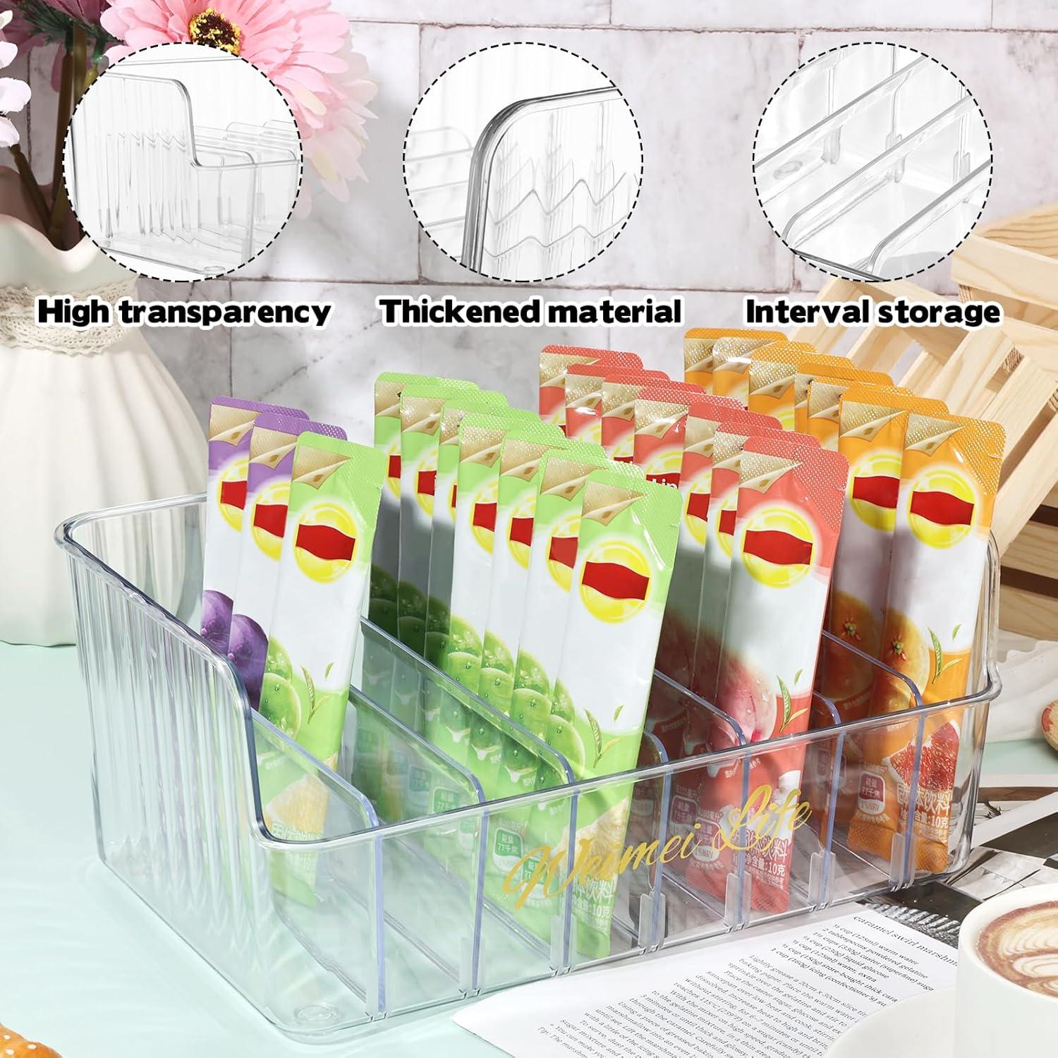 Organizador de Especias Rainmae Transparente con 7 Divisores