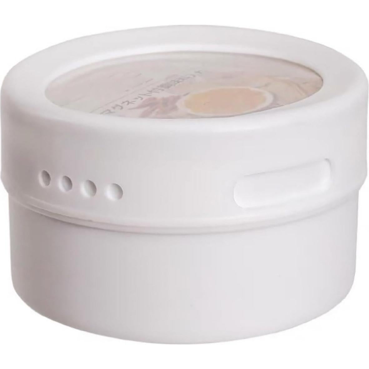 Tarros de Especias Magnéticos Walbest Acero Inoxidable Blanco