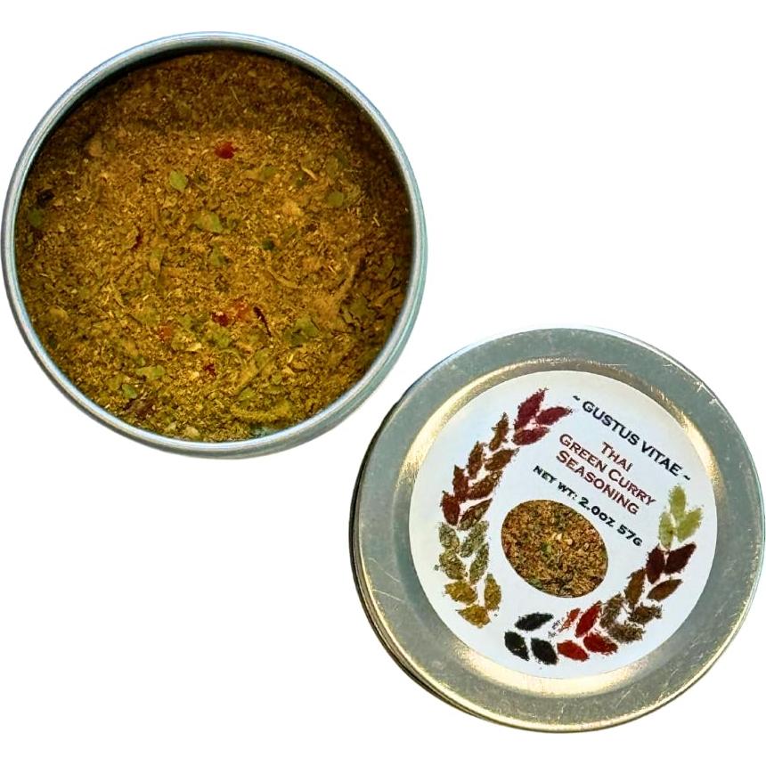 Condimento Curry Verde Tailandés Gustus Vitae 57 g Sin OGM