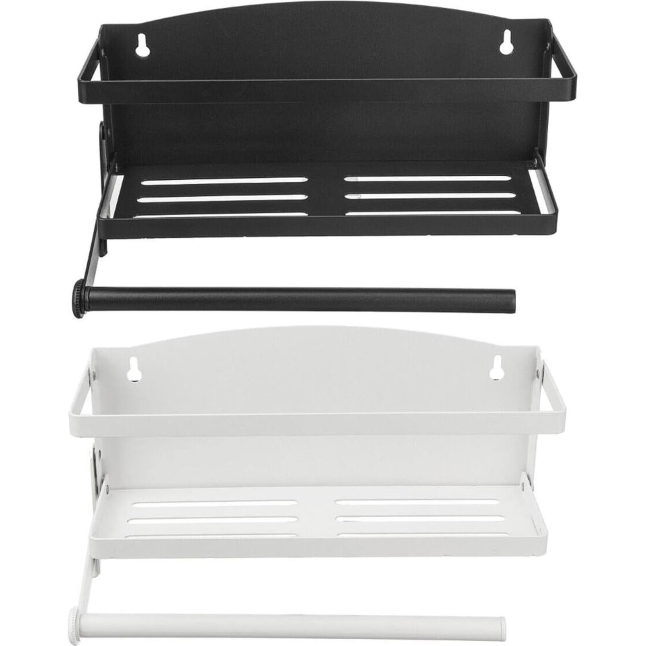 Estante Magnético para Especias Genérico 30x11x8 cm Negro