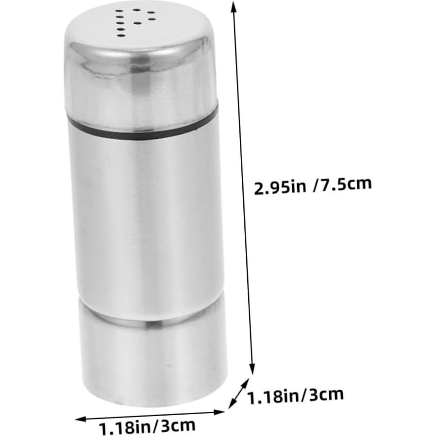 3 Tarros de Especias FUNOMOCYA de Acero Inoxidable 145g