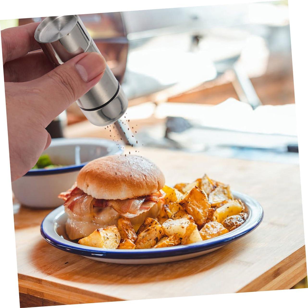 3 Tarros de Especias FUNOMOCYA de Acero Inoxidable 145g