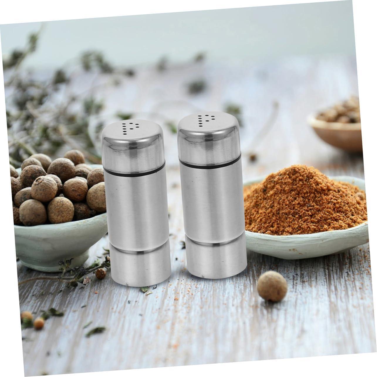 3 Tarros de Especias FUNOMOCYA de Acero Inoxidable 145g