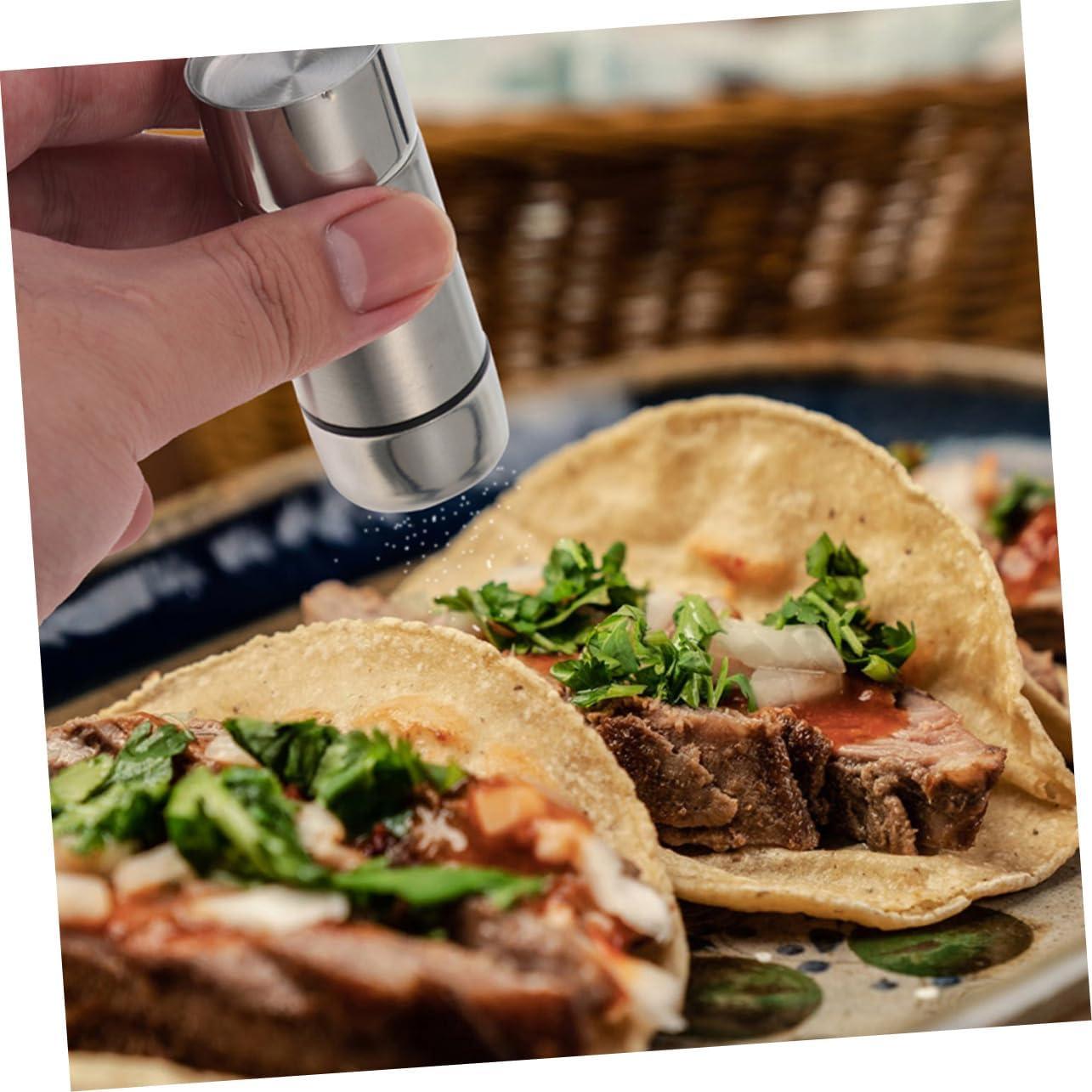 3 Tarros de Especias FUNOMOCYA de Acero Inoxidable 145g