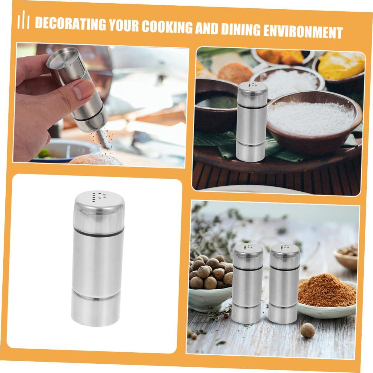 3 Tarros de Especias FUNOMOCYA de Acero Inoxidable 145g