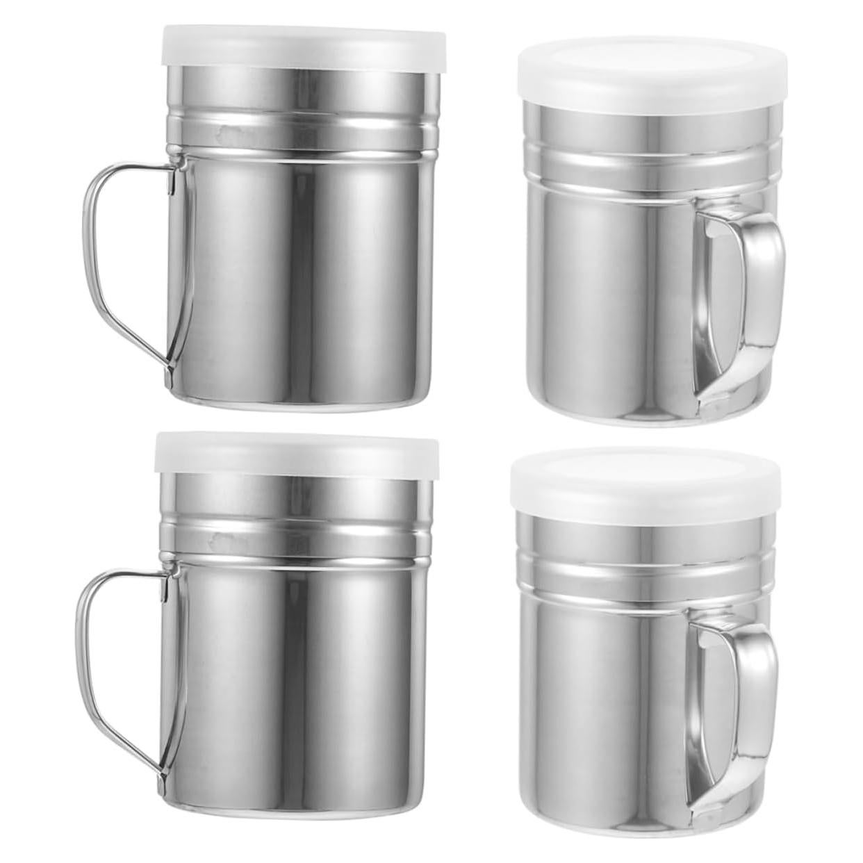 Set de 4 Botellas de Especias Acero Inoxidable Cabilock