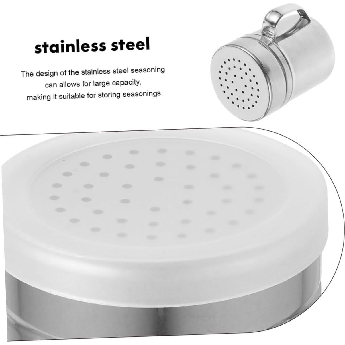 Set de 4 Botellas de Especias Acero Inoxidable Cabilock