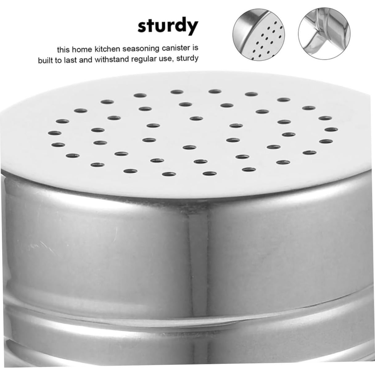 Set de 4 Botellas de Especias Acero Inoxidable Cabilock