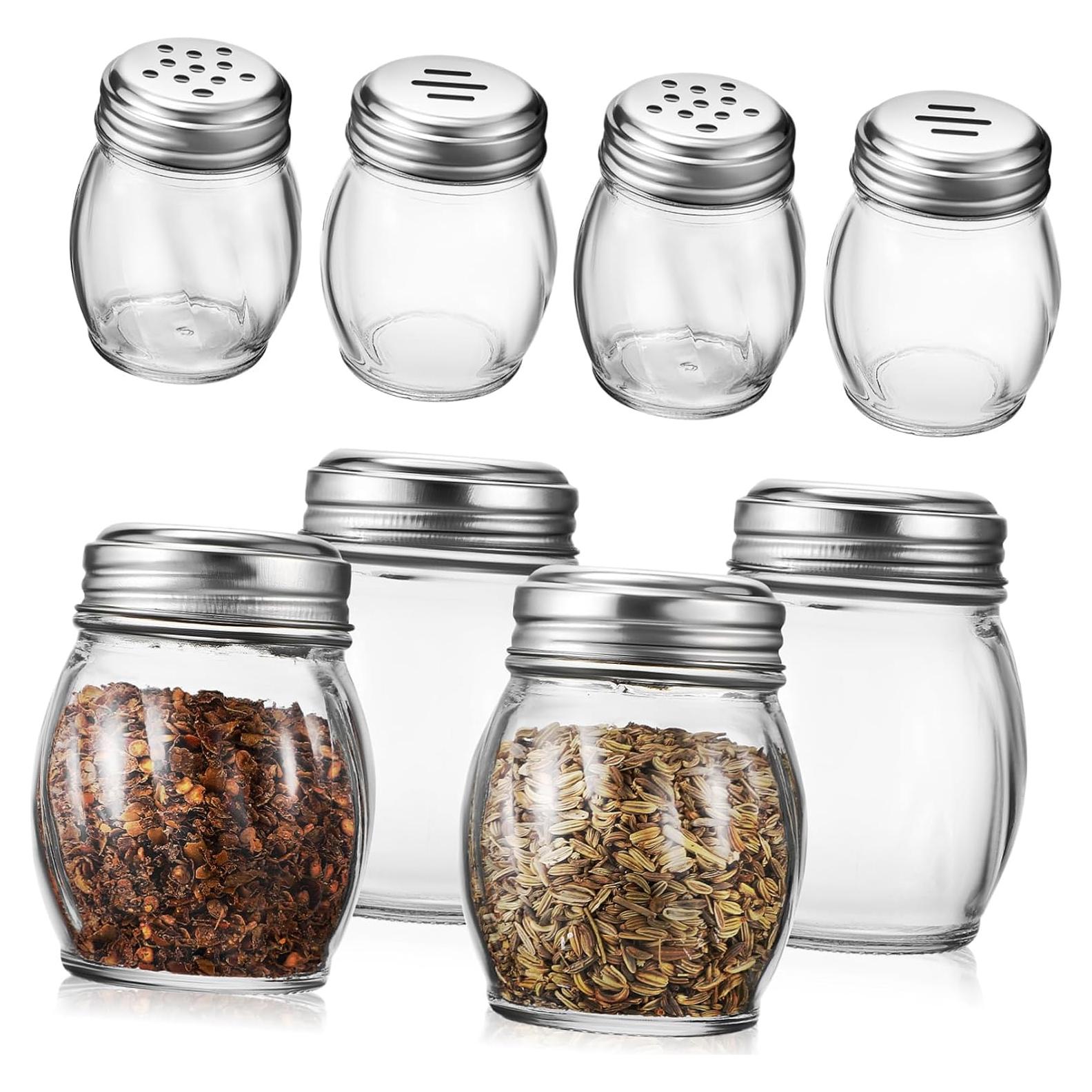 Tarros de Especias de Vidrio Happyyami 10 Pcs 150mL