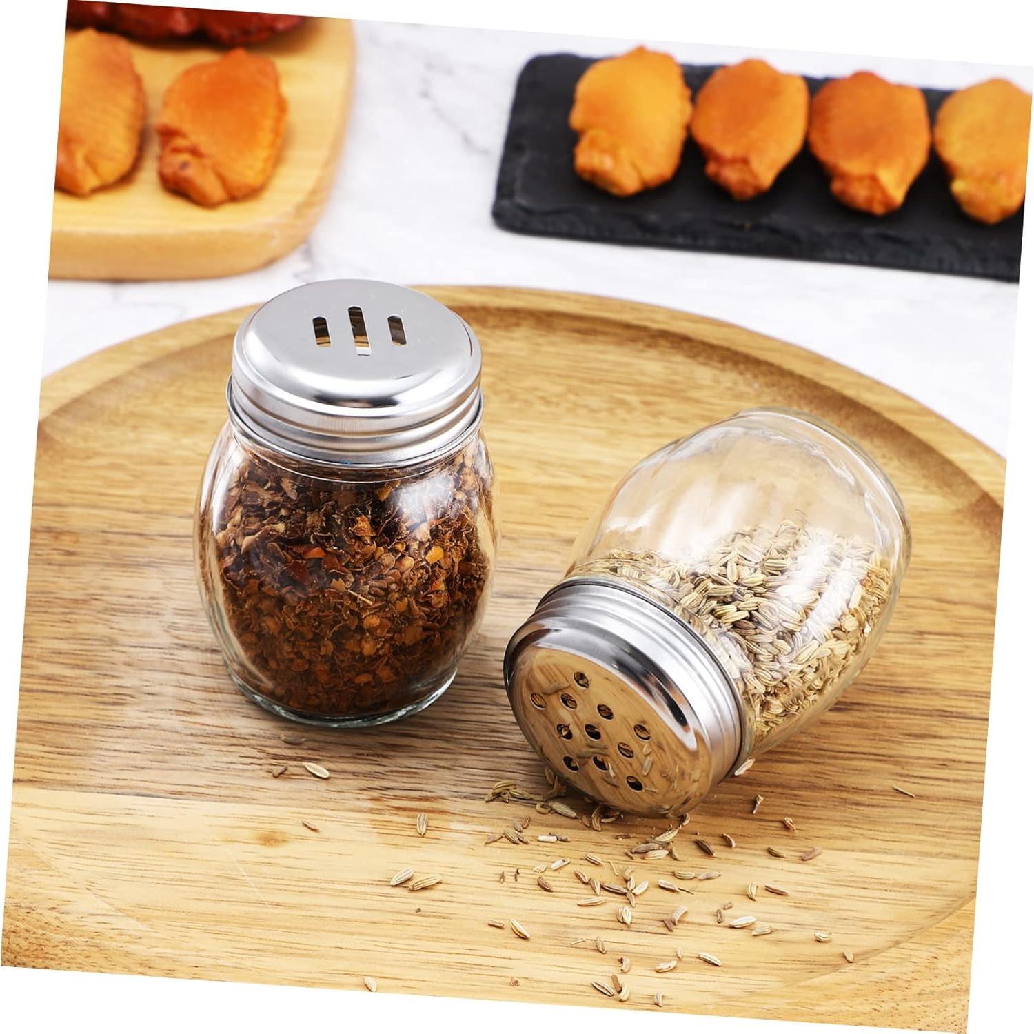 Tarros de Especias de Vidrio Happyyami 10 Pcs 150mL