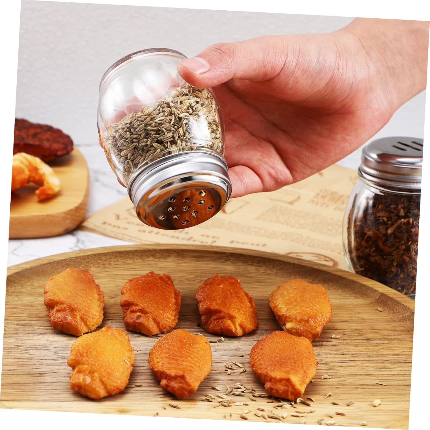 Tarros de Especias de Vidrio Happyyami 10 Pcs 150mL