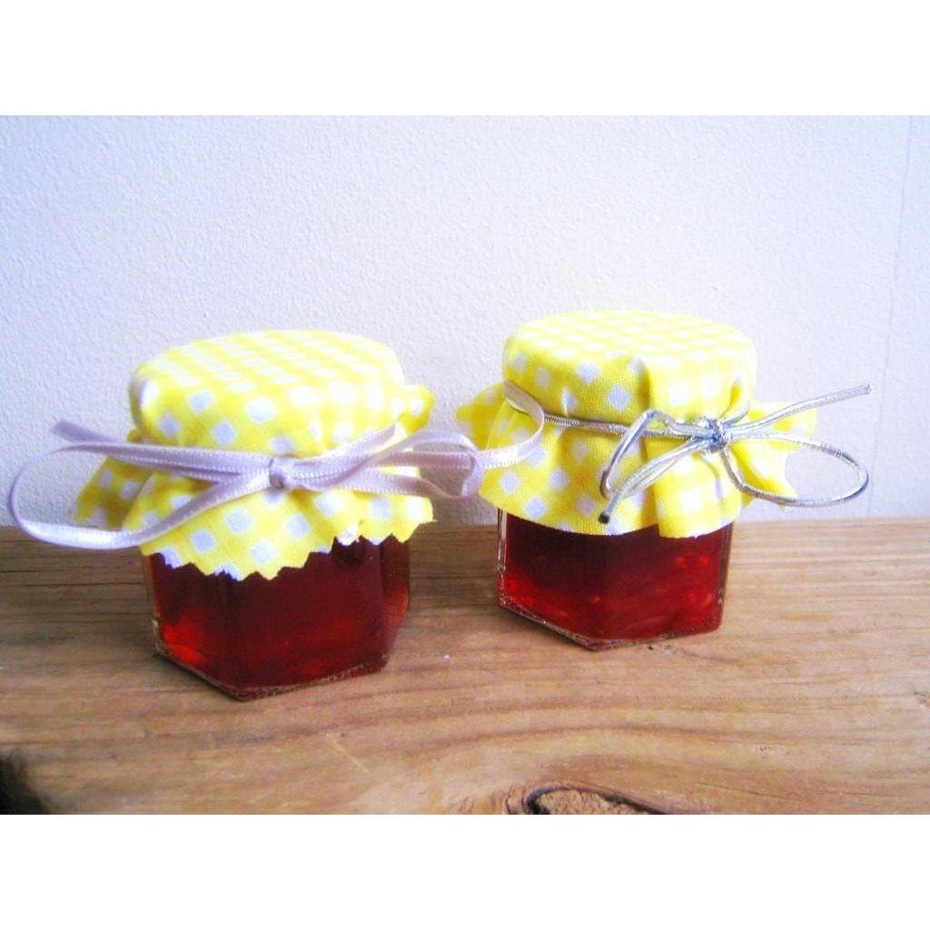 Tarros de vidrio mini Nakpunar 12 piezas 45 ml con tapas doradas