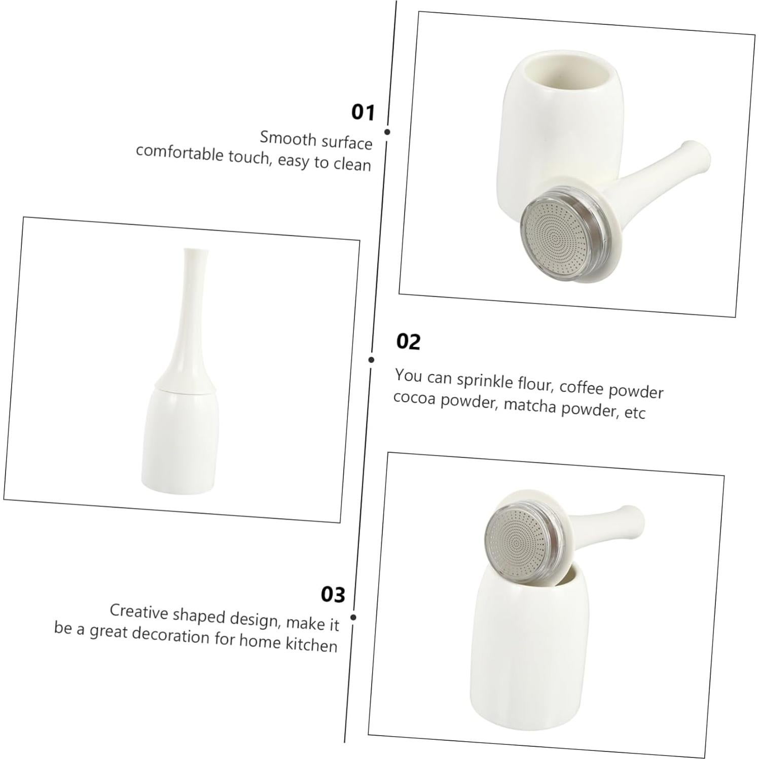 Olla de Sazonador STOBAZA de Acero Inoxidable 24cm - Sal y Pimienta