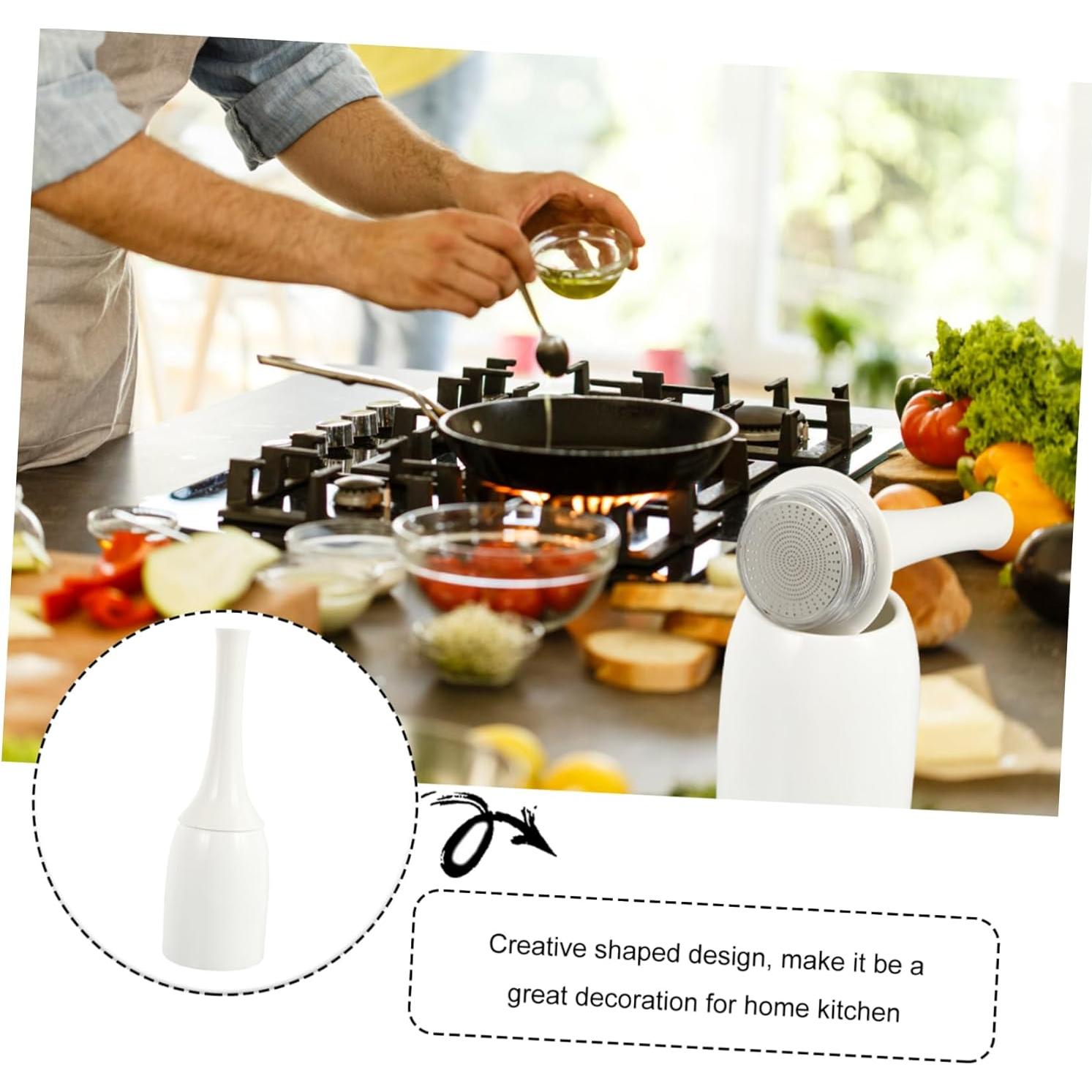 Olla de Sazonador STOBAZA de Acero Inoxidable 24cm - Sal y Pimienta