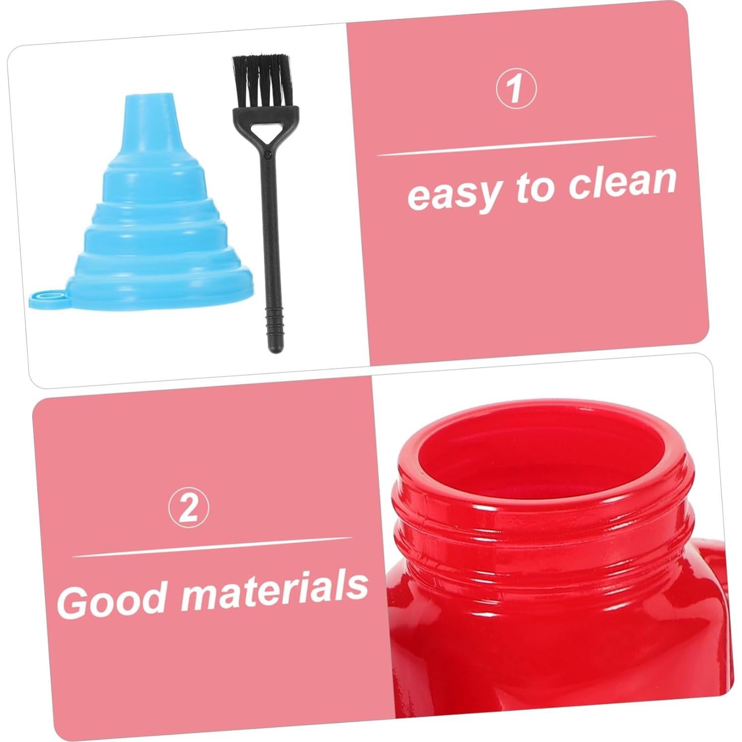 Tarros de Especias de Vidrio Zerodeko 2pcs 130ml con Tapa Aluminio