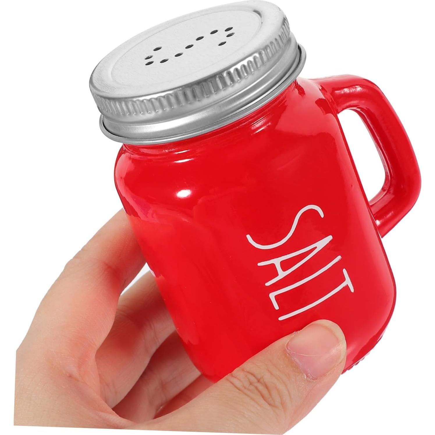 Tarros de Especias de Vidrio Zerodeko 2pcs 130ml con Tapa Aluminio