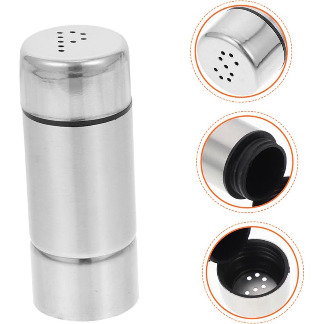 3 Tarros de Especias Acero Inoxidable GREENADSCAPE 145g