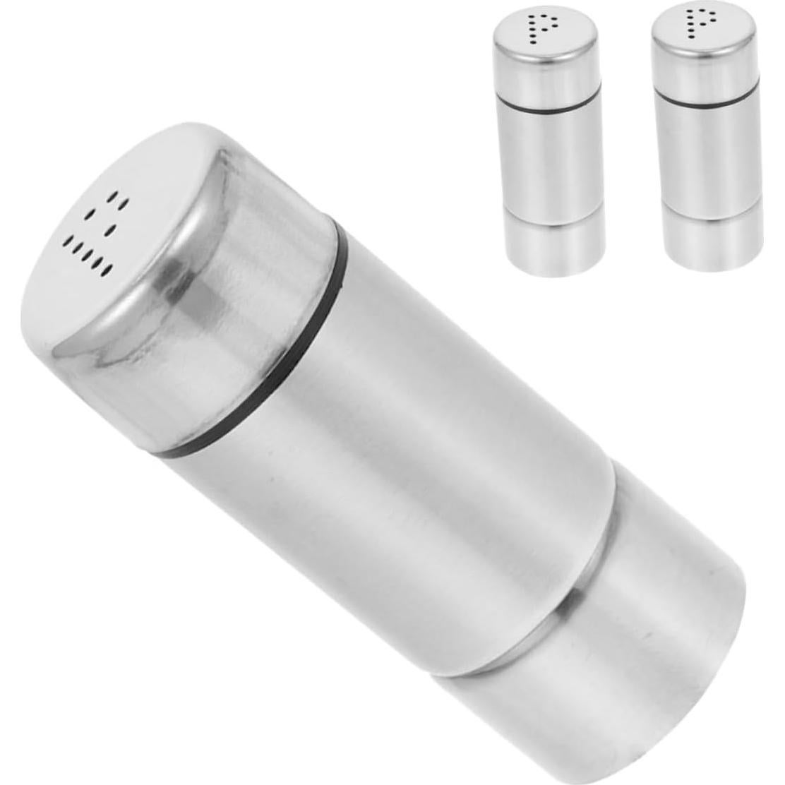 3 Tarros de Especias Acero Inoxidable GREENADSCAPE 145g