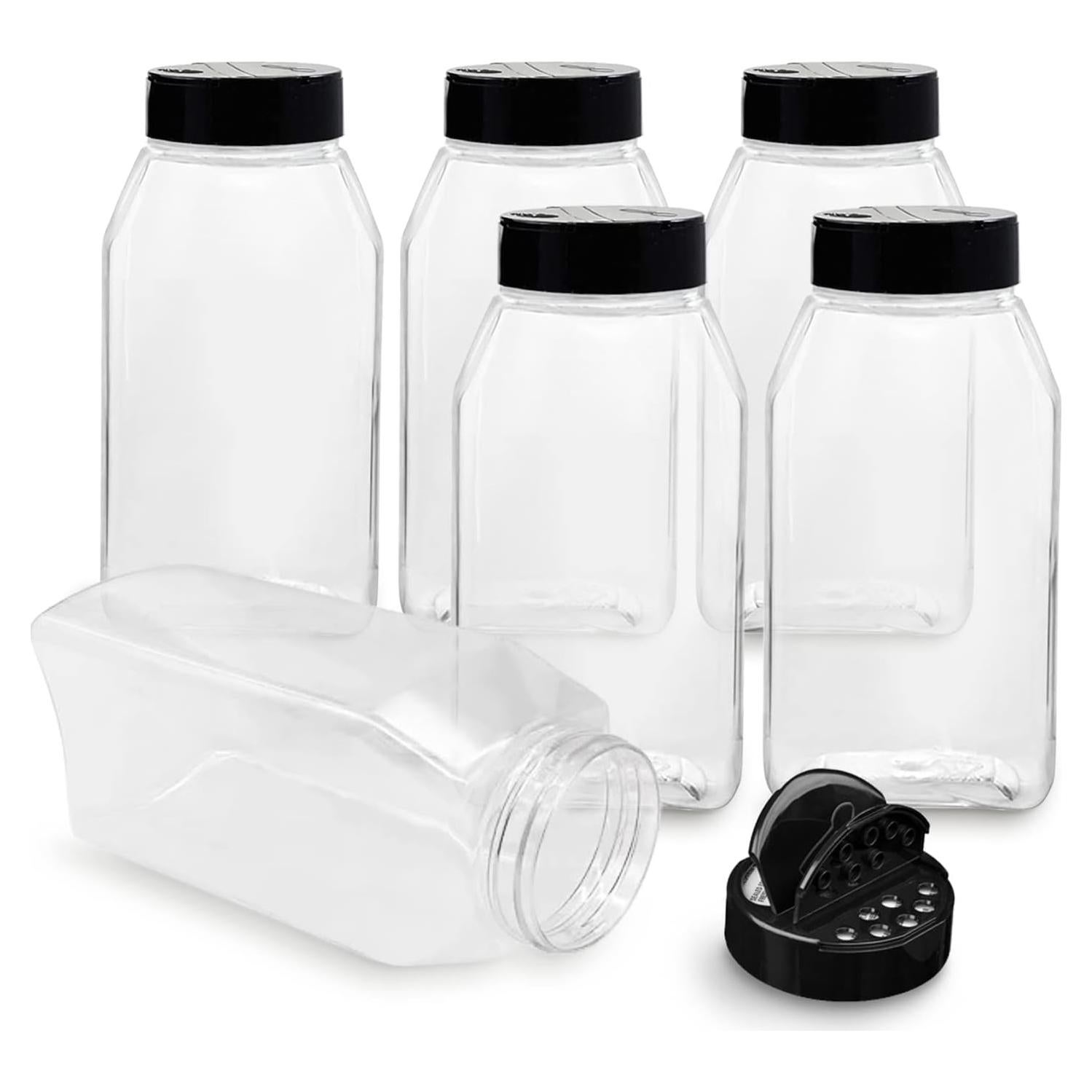 Frascos de Plástico para Especias Royalhouse 6 Pack 0.95 L