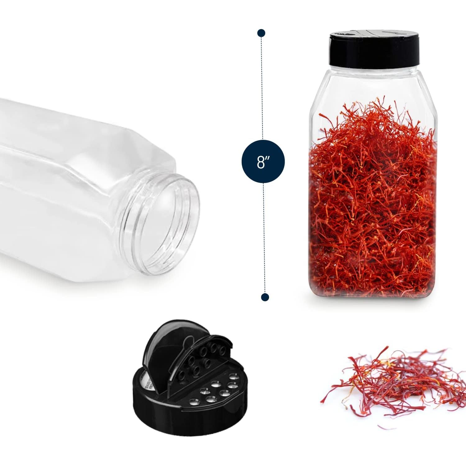 Frascos de Plástico para Especias Royalhouse 6 Pack 0.95 L
