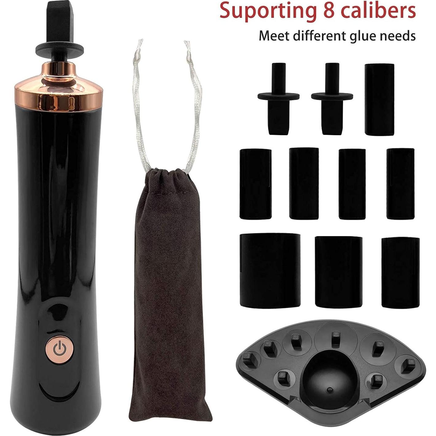 Mezclador Eléctrico de Esmalte ZLMONDEE Portátil Negro