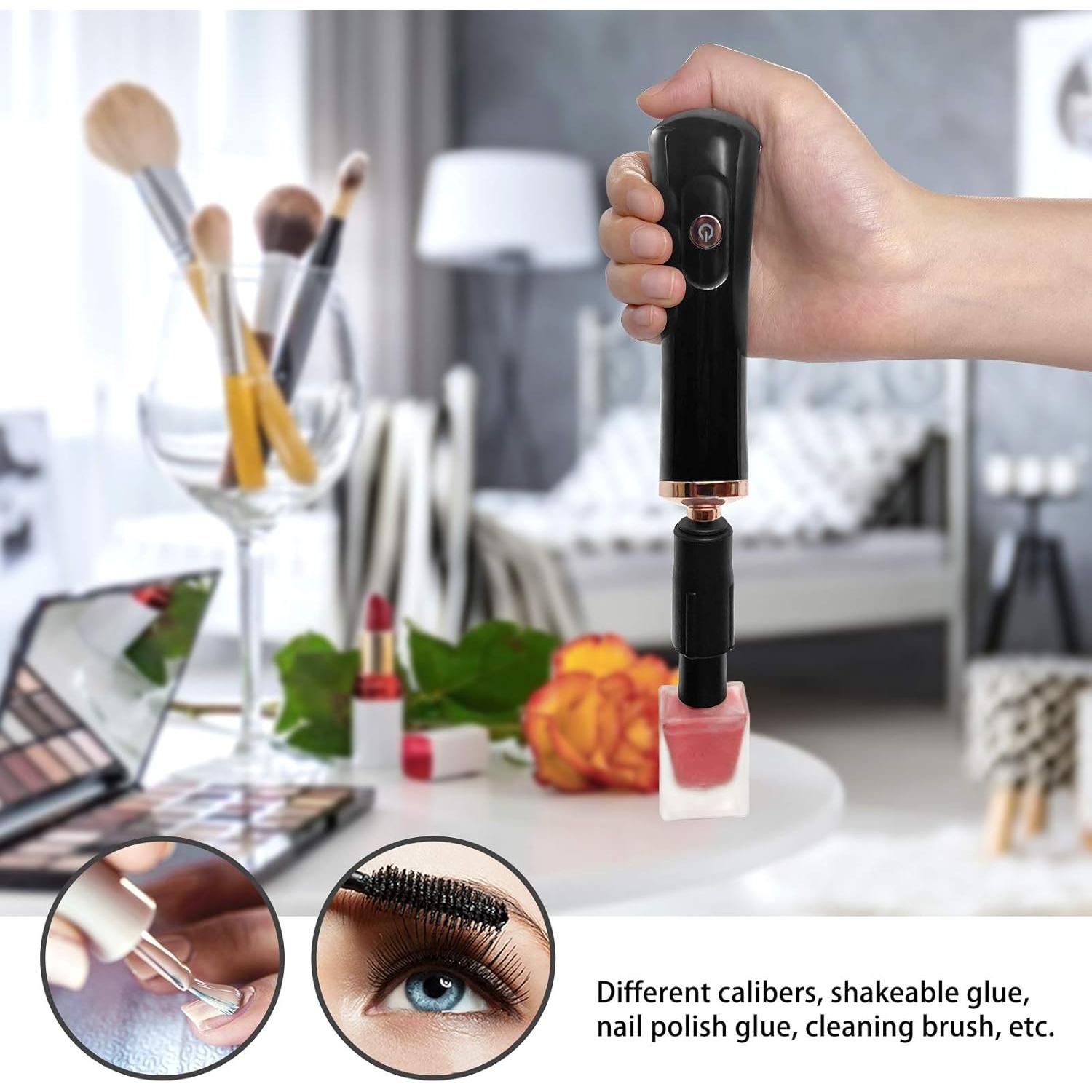 Mezclador Eléctrico de Esmalte ZLMONDEE Portátil Negro