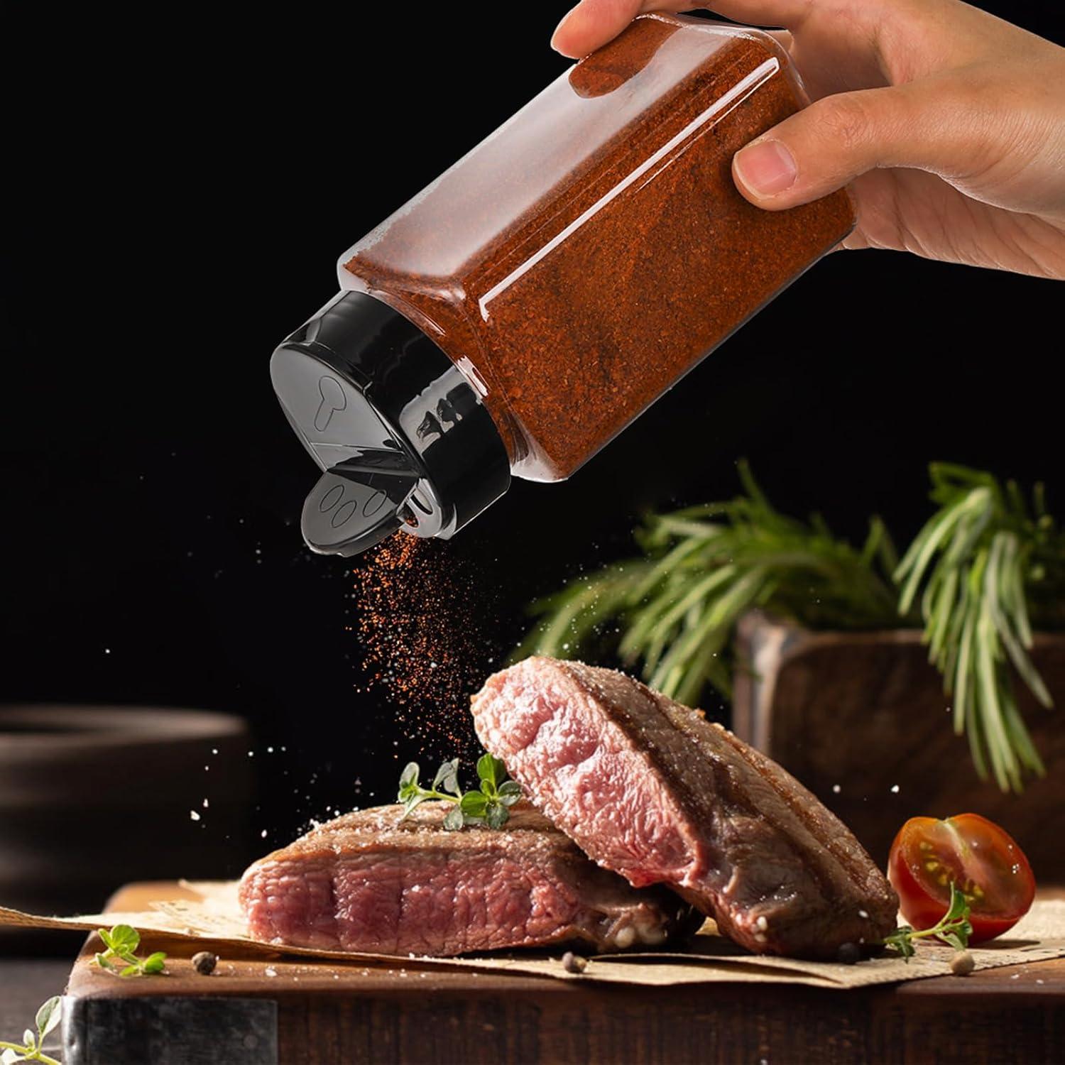 Tarros de Especias de Plástico Bekith 16 Piezas 266 ml