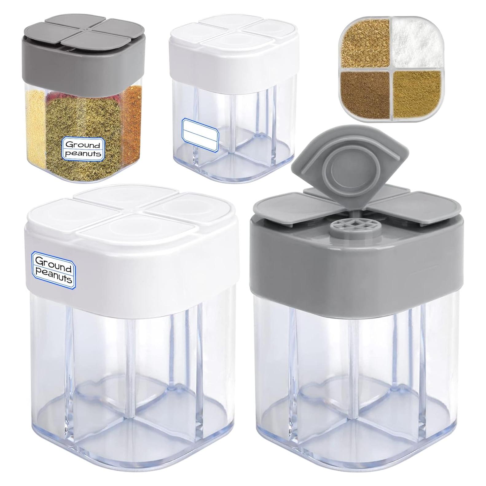 Dispensador de Especias 4 en 1 Runloon - Contenedor de Viaje