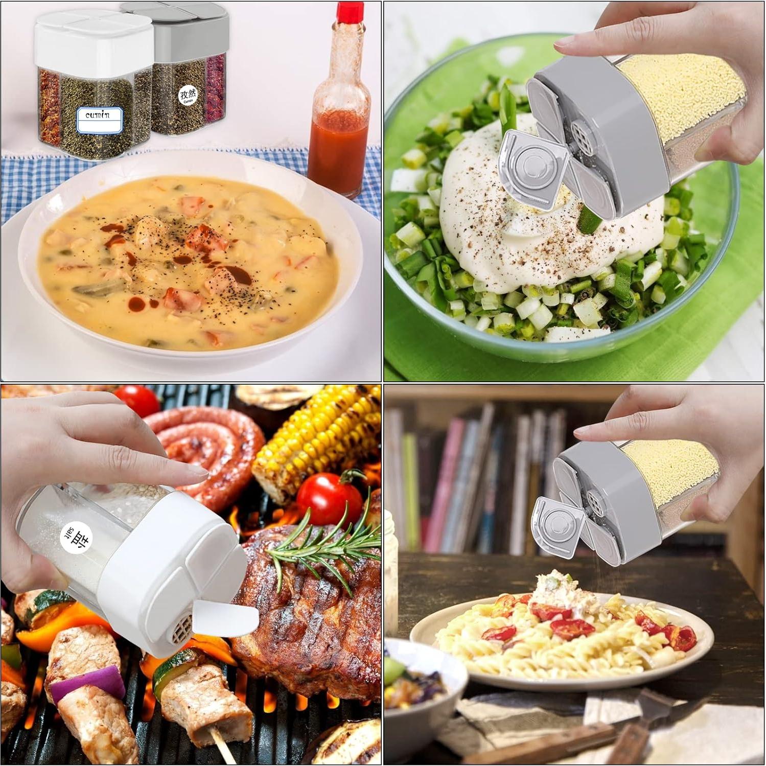 Dispensador de Especias 4 en 1 Runloon - Contenedor de Viaje