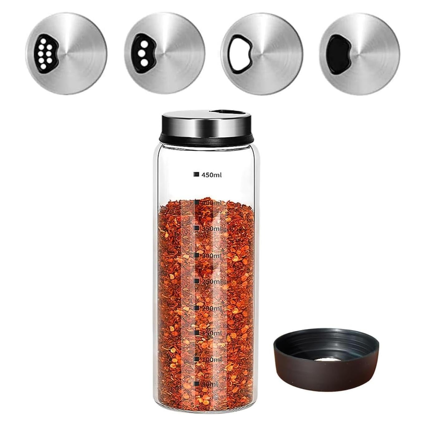 Saleros y Pimenteros Verdental 450 ml Vidrio Ajustables