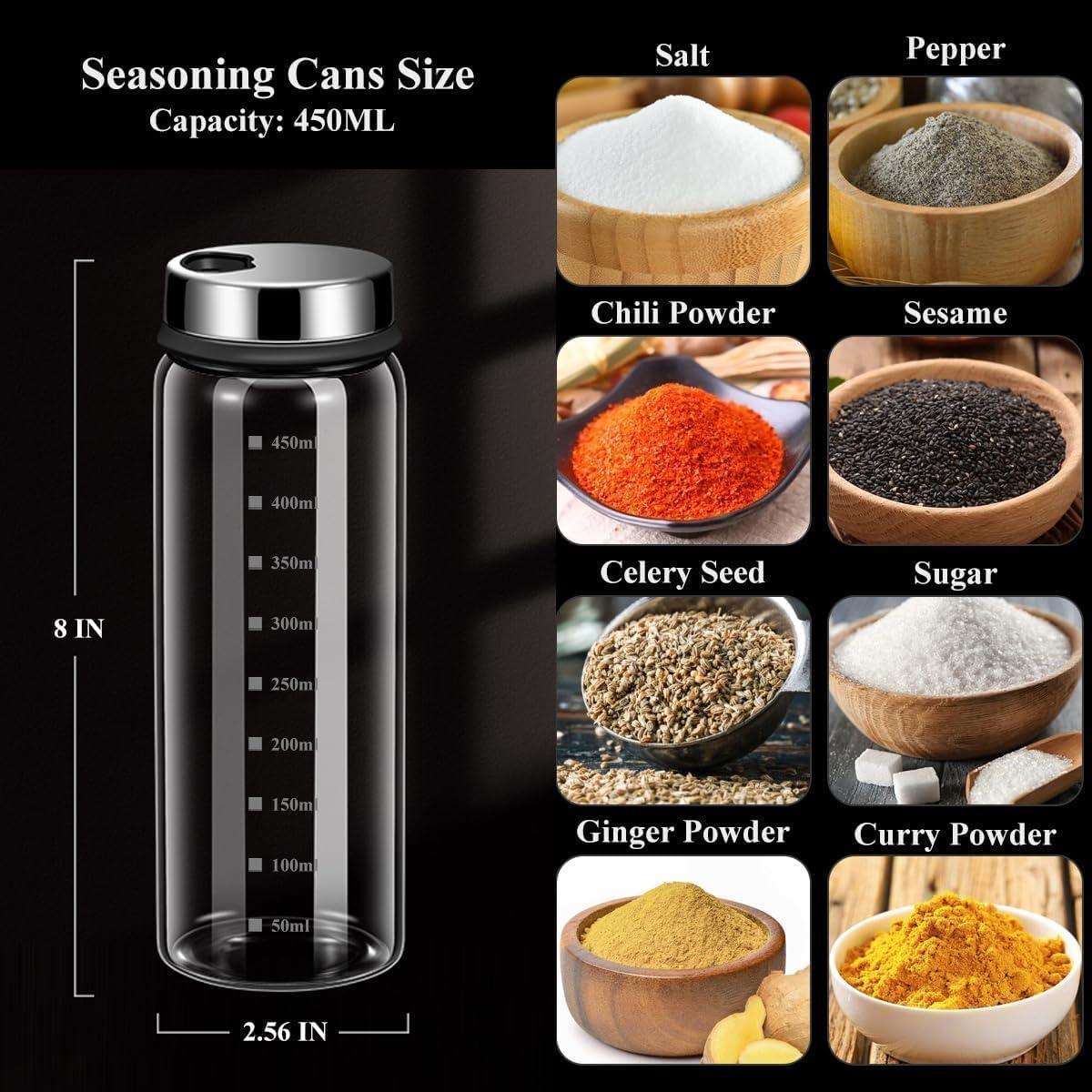 Saleros y Pimenteros Verdental 450 ml Vidrio Ajustables