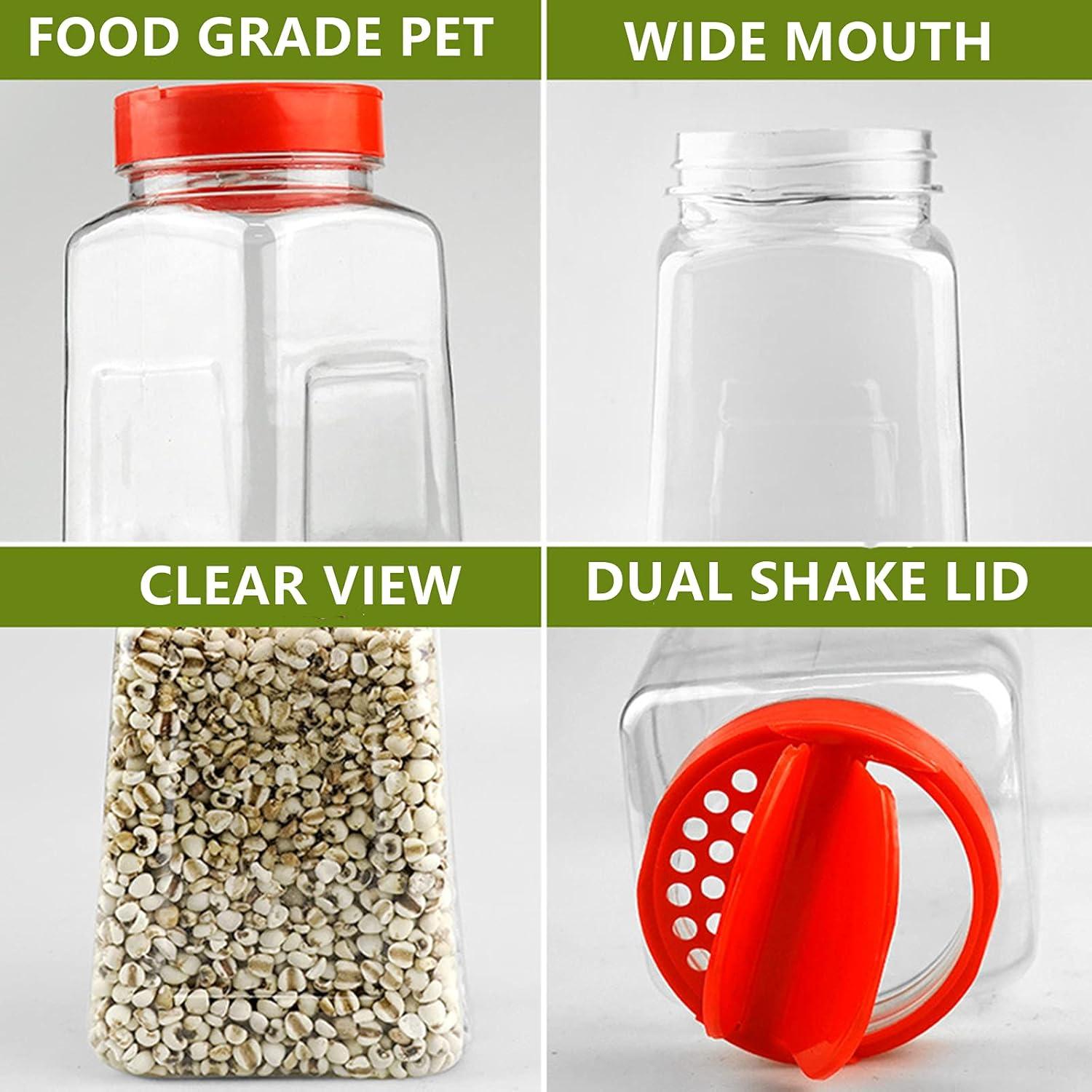 Yopay Tarros de Especias 8 Piezas 946ml Plástico Libre BPA