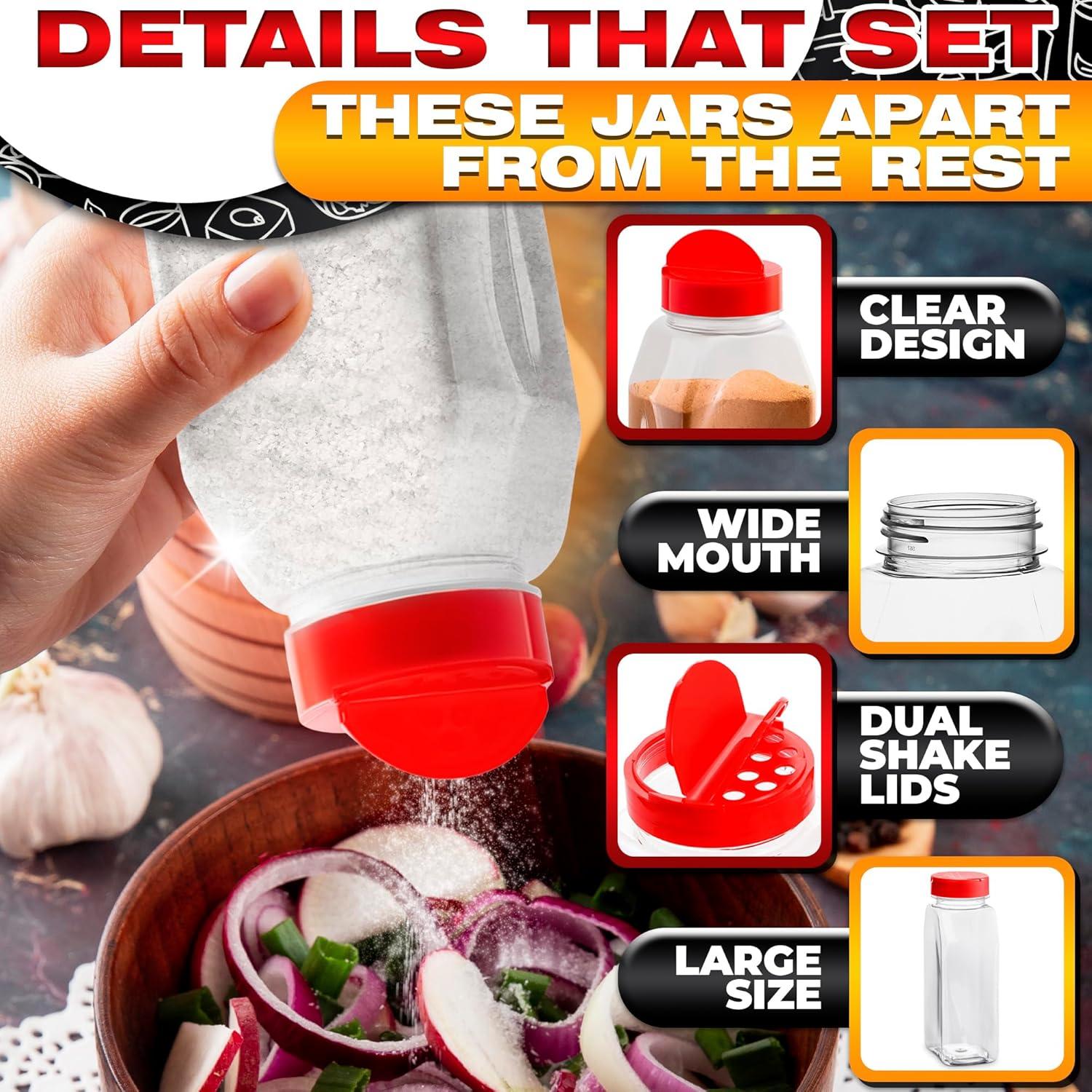 Contenedor de Especias Busichka 32oz Transparente Hermético